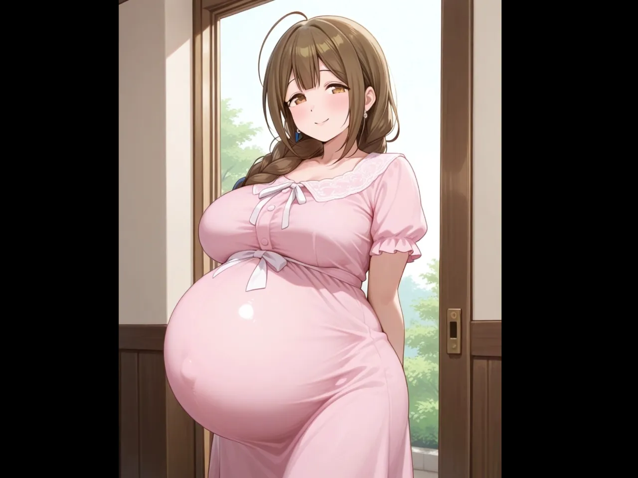 妈妈系丰满孕妇女友