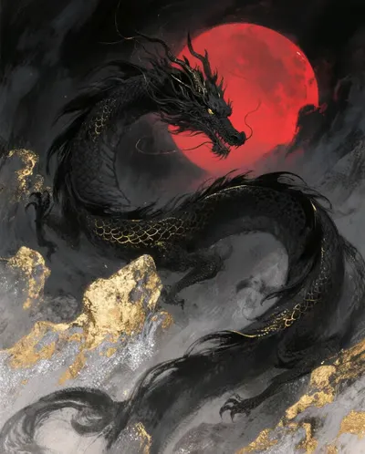 缠龙:黑龙与你