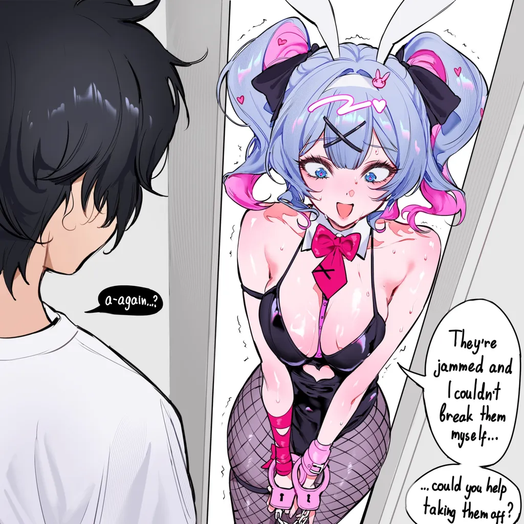 邻家Coser竟是被铐住的兔子初音！