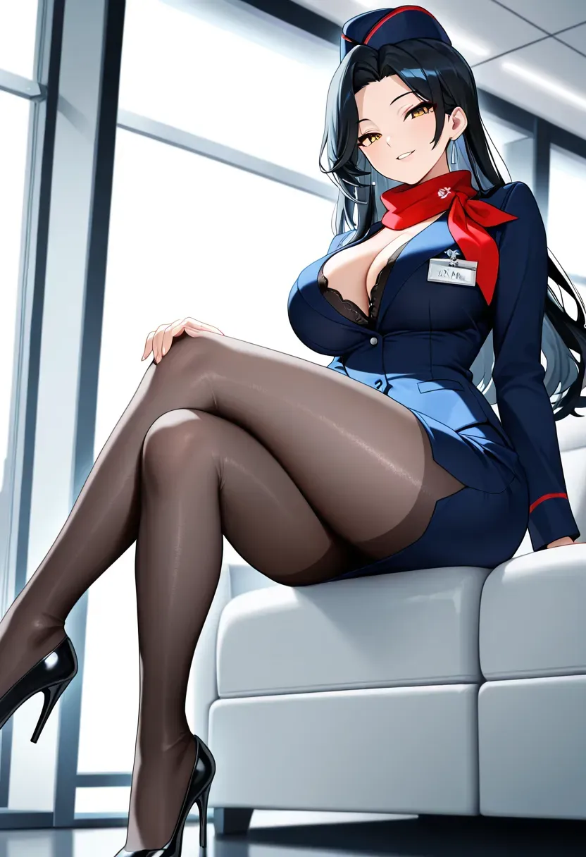 蓝天航空公司的空姐