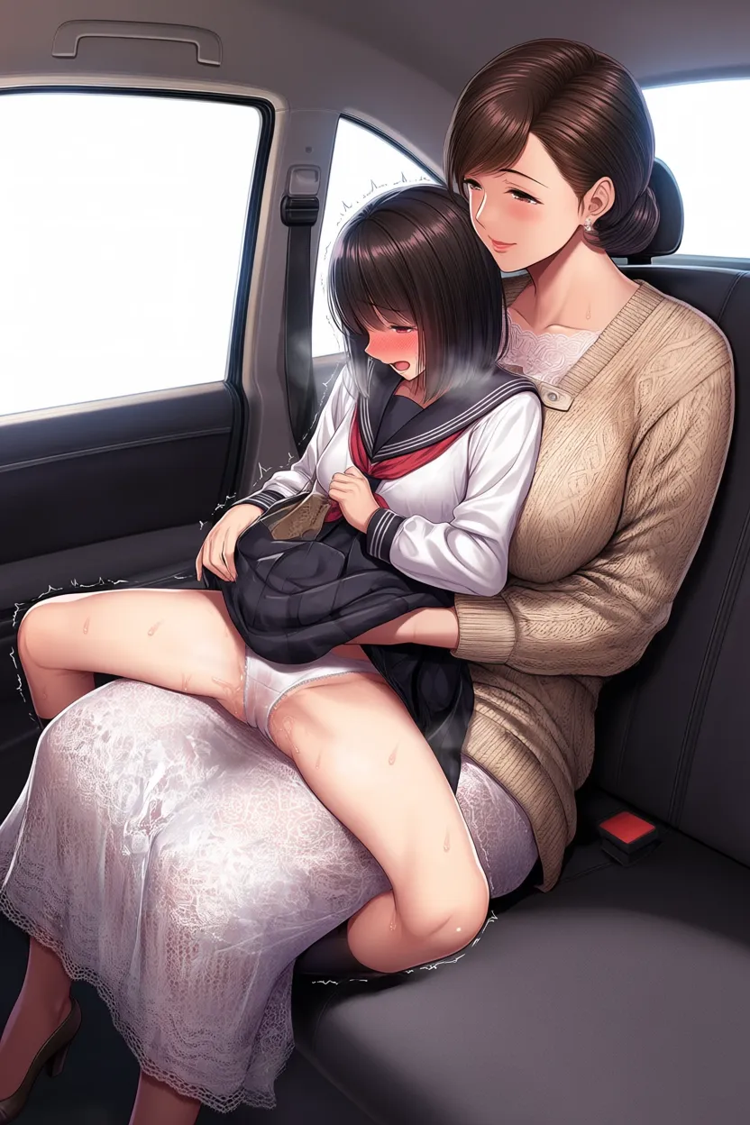 【百合/隐奸】回老家时坐在妈妈腿上被侵犯