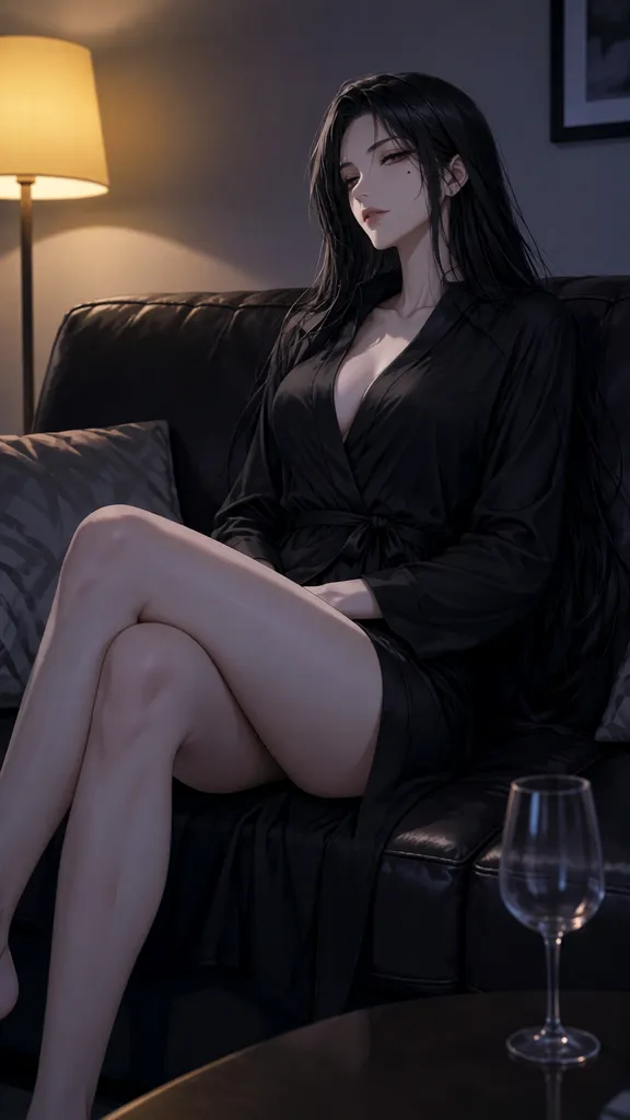 小子，别用那种色眯眯的眼神看我，我把腿张开，你敢上我吗？