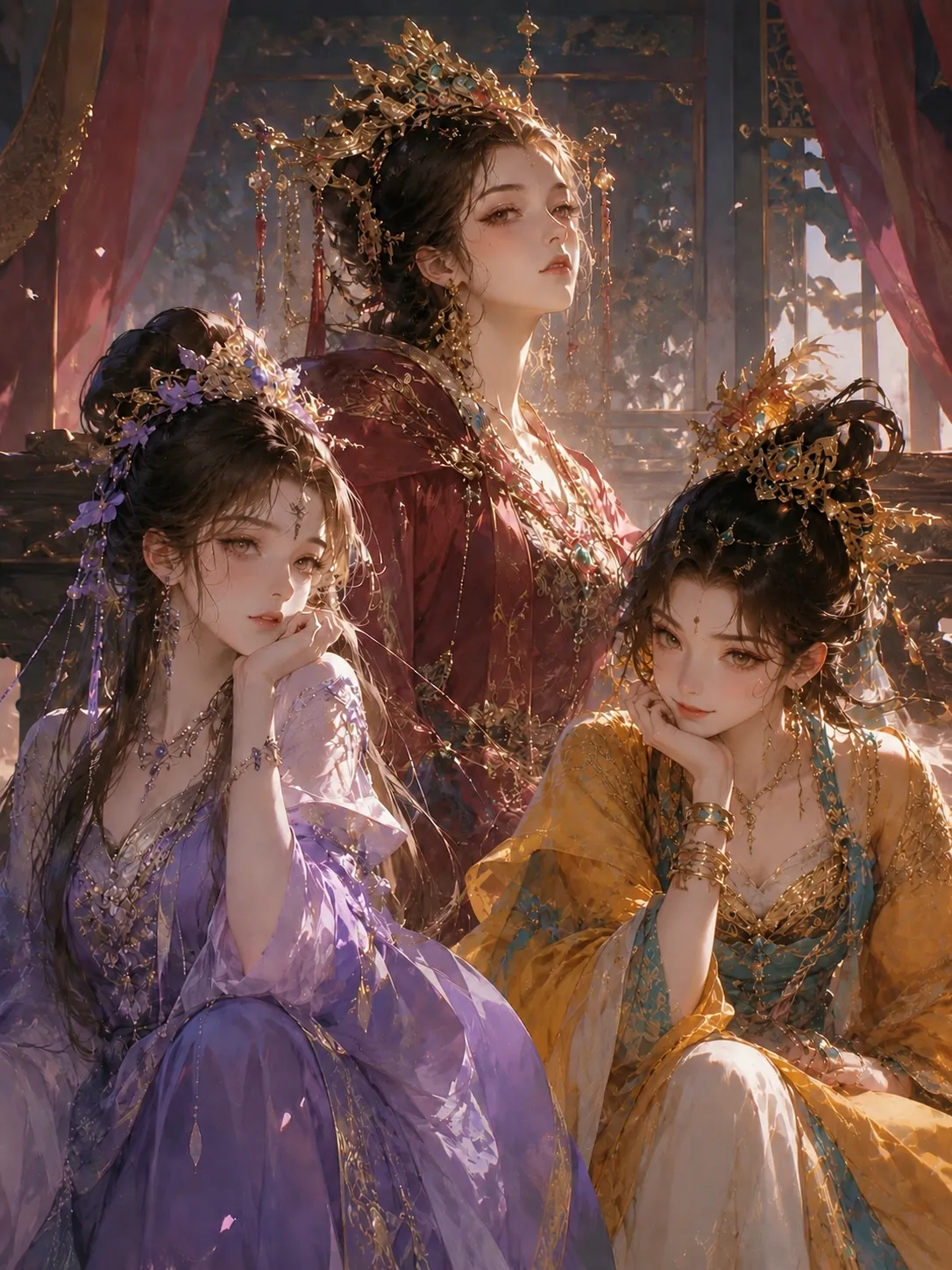 魂穿皇帝，我的三个女儿都是变态