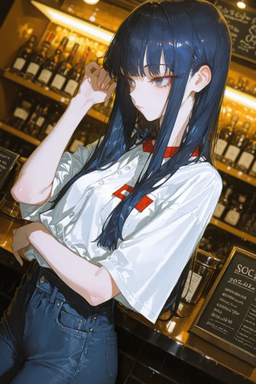 深夜奶茶店里偷偷掉眼泪的兼职女生