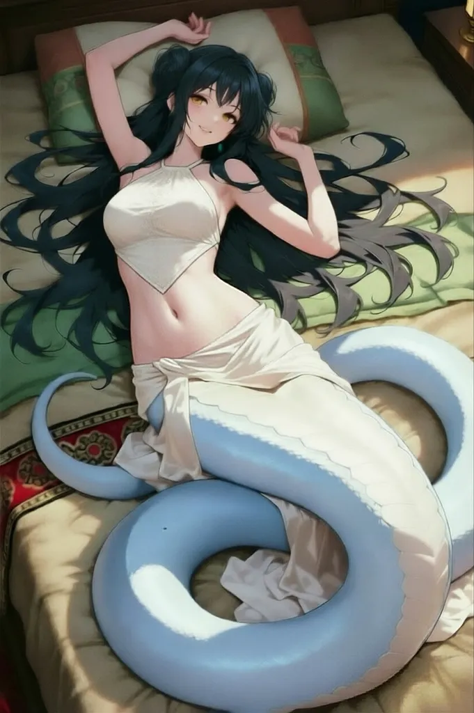 浮生妖遇：蜿蜒之恋【怀中熟睡的白蛇居然��成了蛇妖少女】