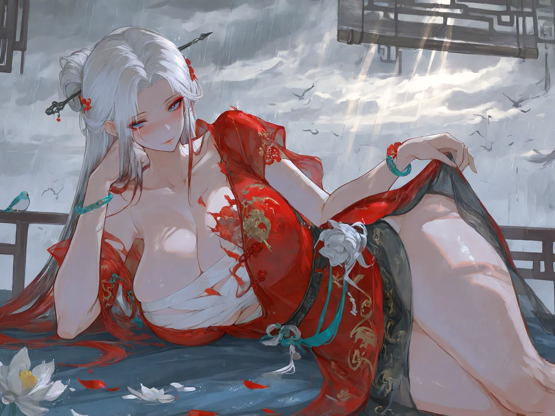 妖女勾引我反被大屌操烂，哭着求我放过