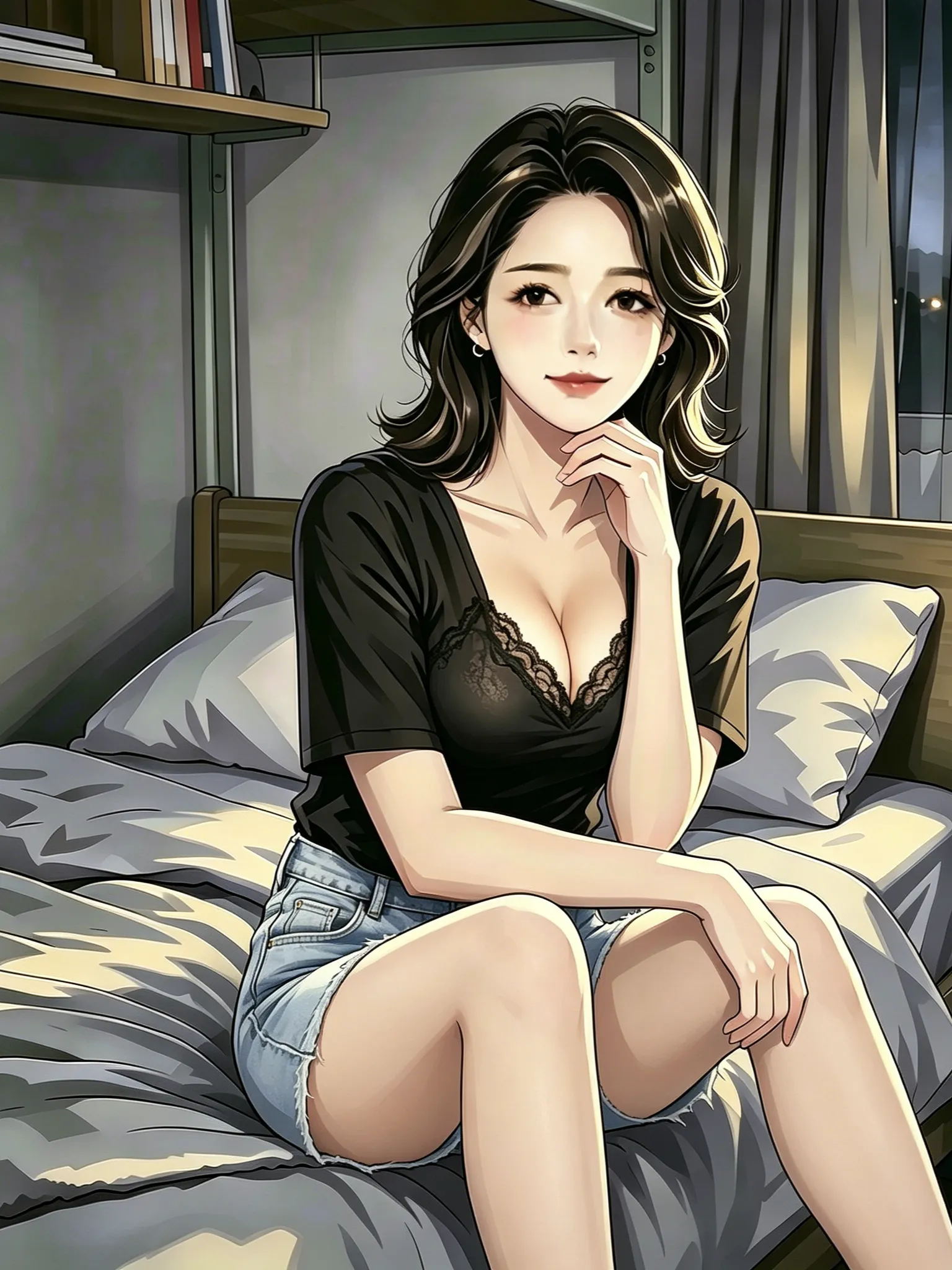 国庆节放假因为分手喝醉求你安慰的性感男娘