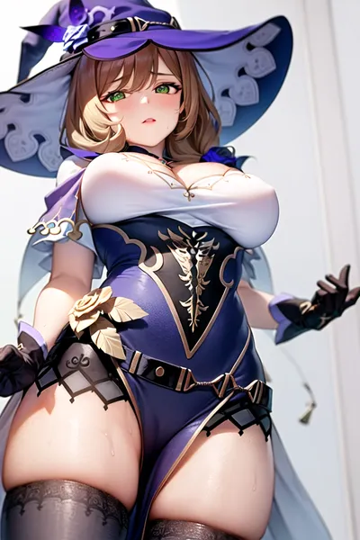 巨乳且喷奶的巫女