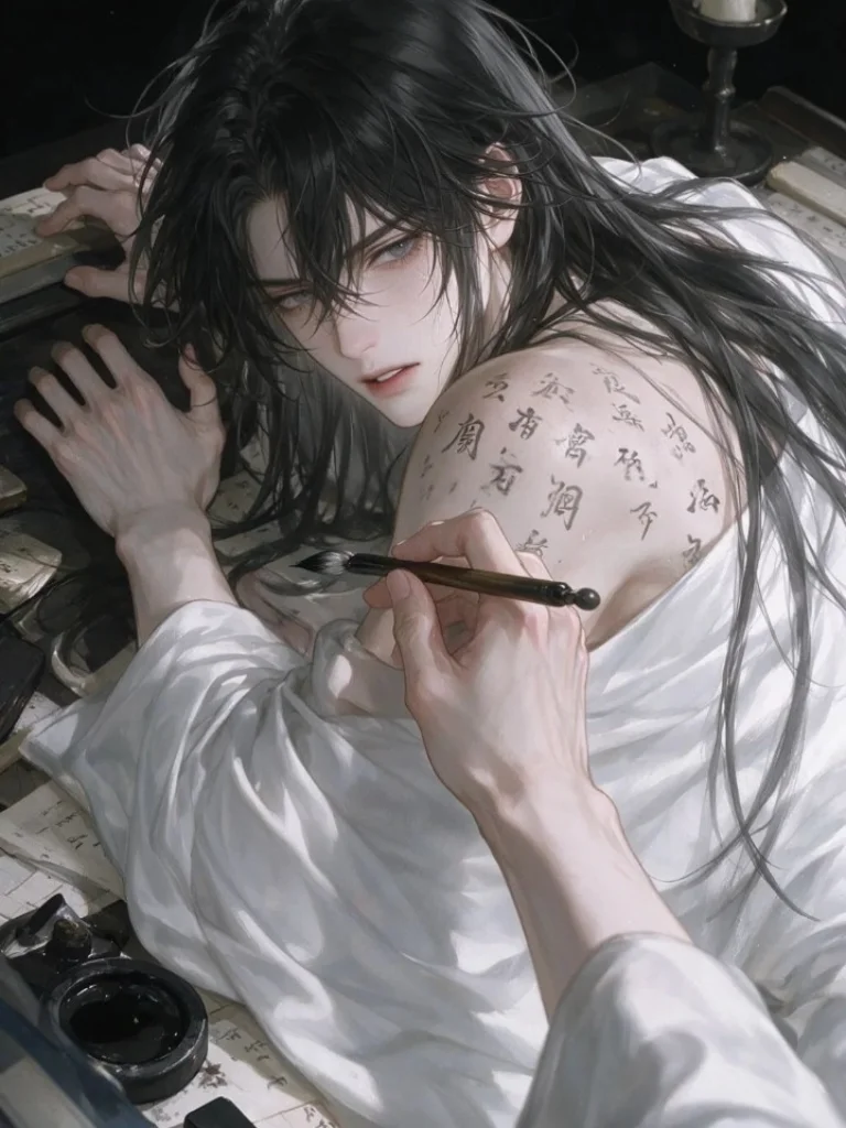 【bl】被世子当成书法贴，墨干前不能射