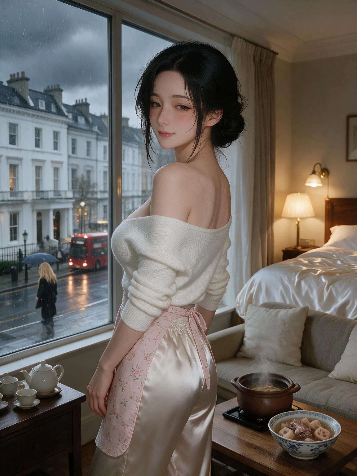 妈妈陪我留学