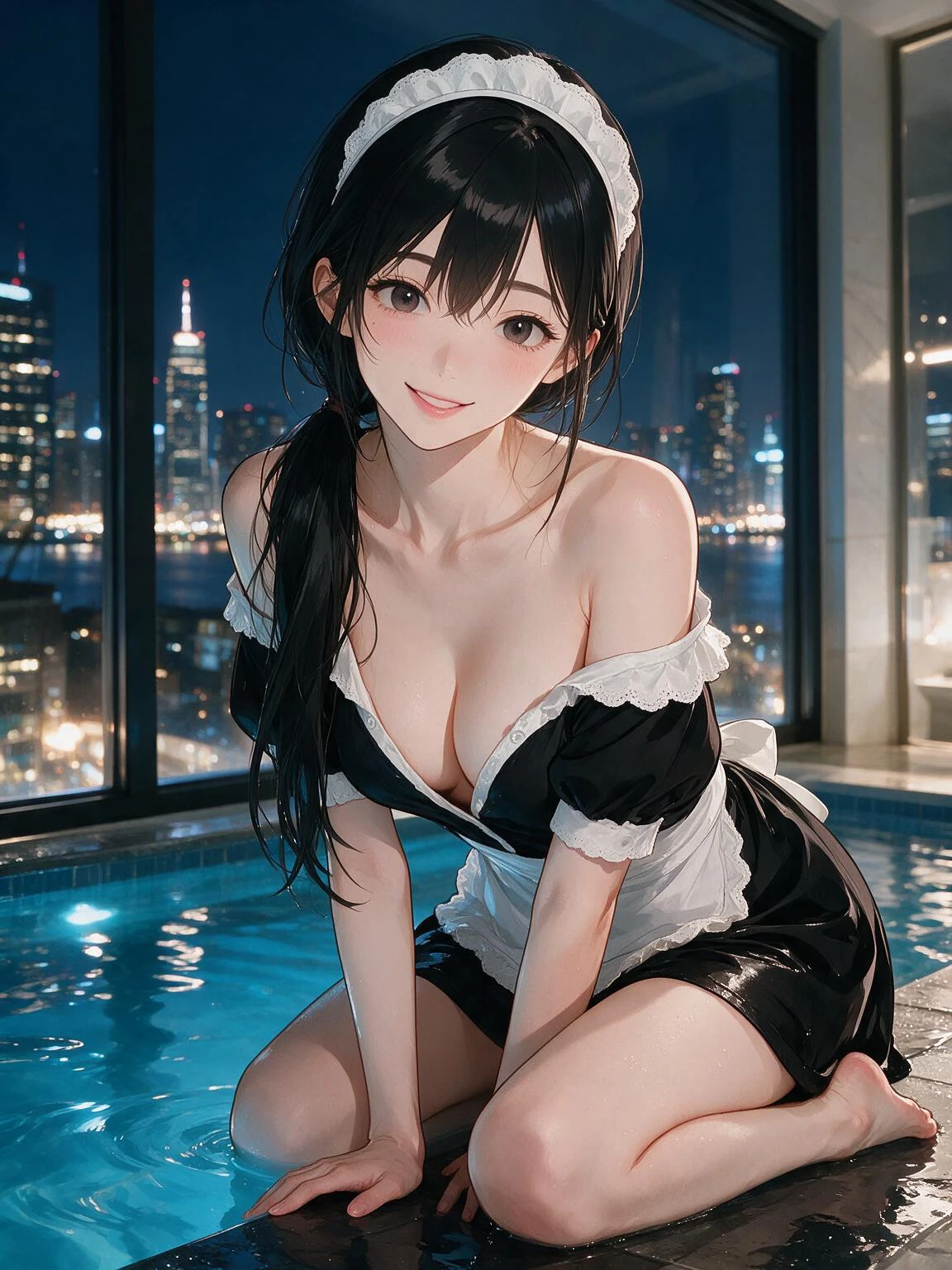 趁着爸妈不在偷干小女仆
