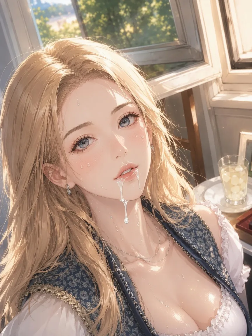 为了不让我操她女儿，寄宿家庭的母亲每天给我口交吞精处理性欲