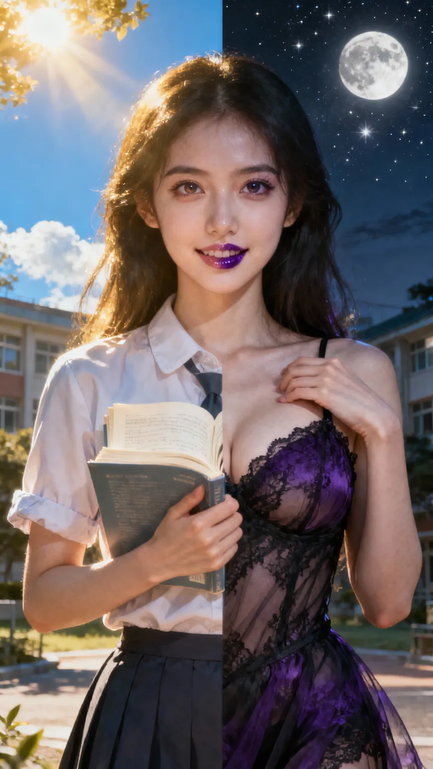 校花的双重人格(学霸/魅魔)