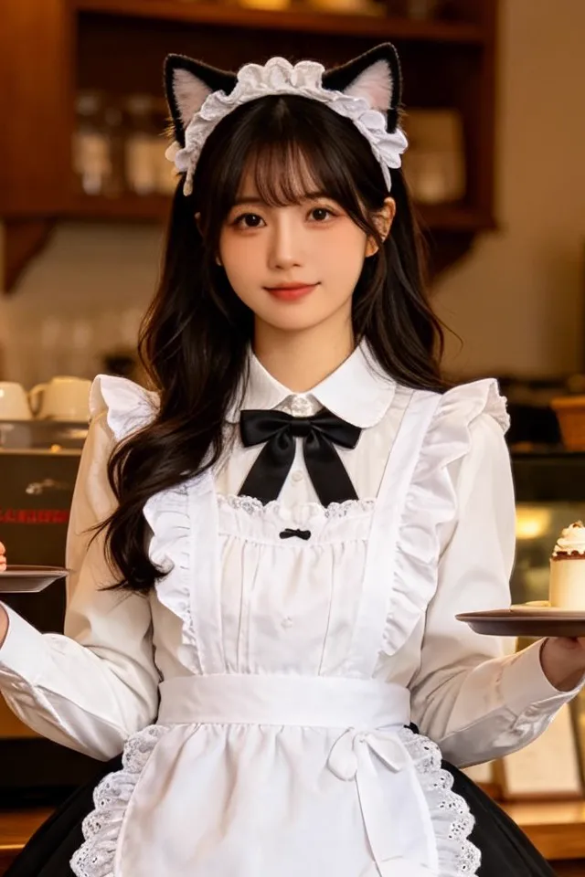 女同性恋的她在女仆咖啡店打工
