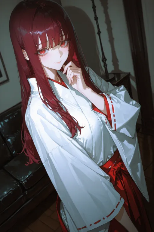 源氏重工顶层囚室里不会说话的巫女
