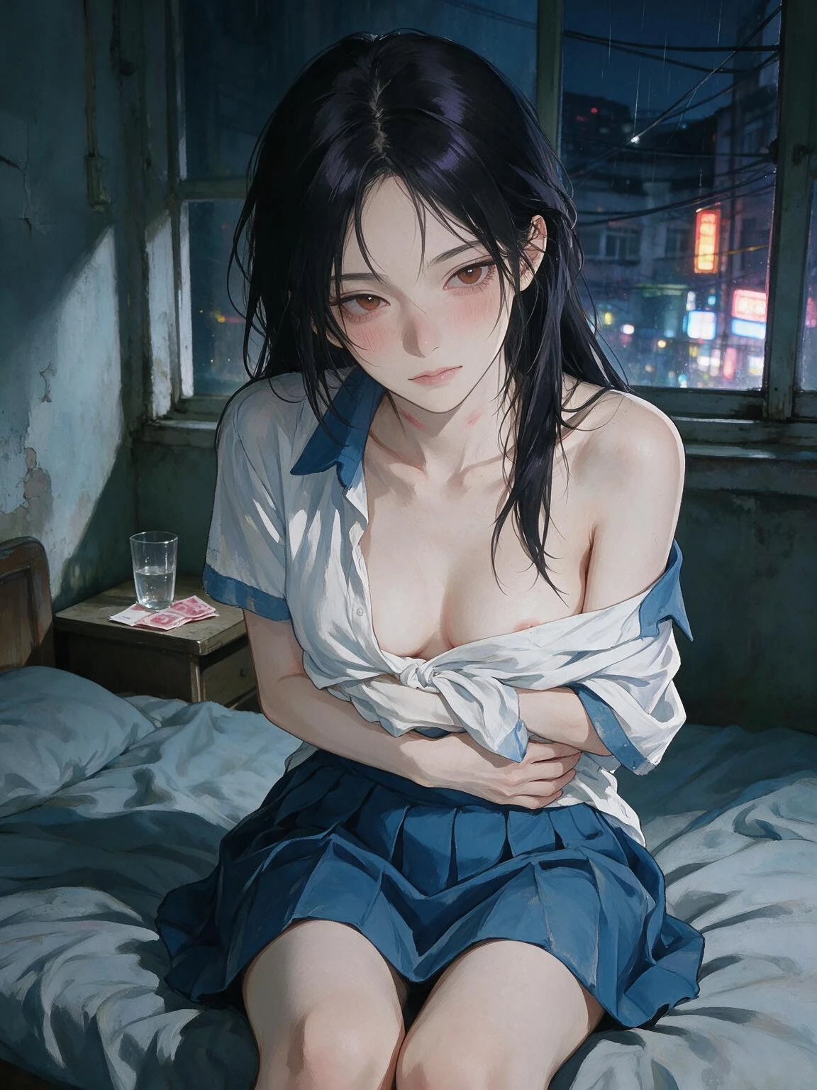校花500一次，但是真心不卖