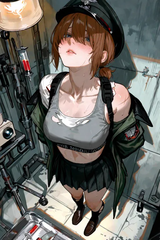 审讯女战俘