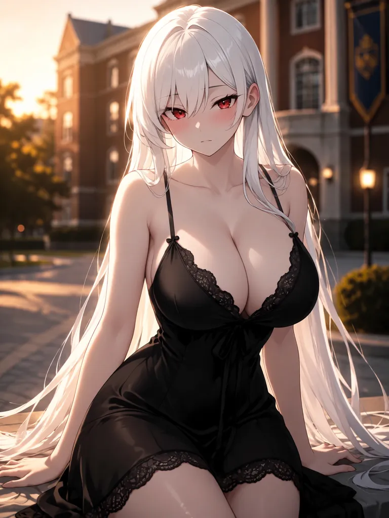白发纯情母系继姐女友