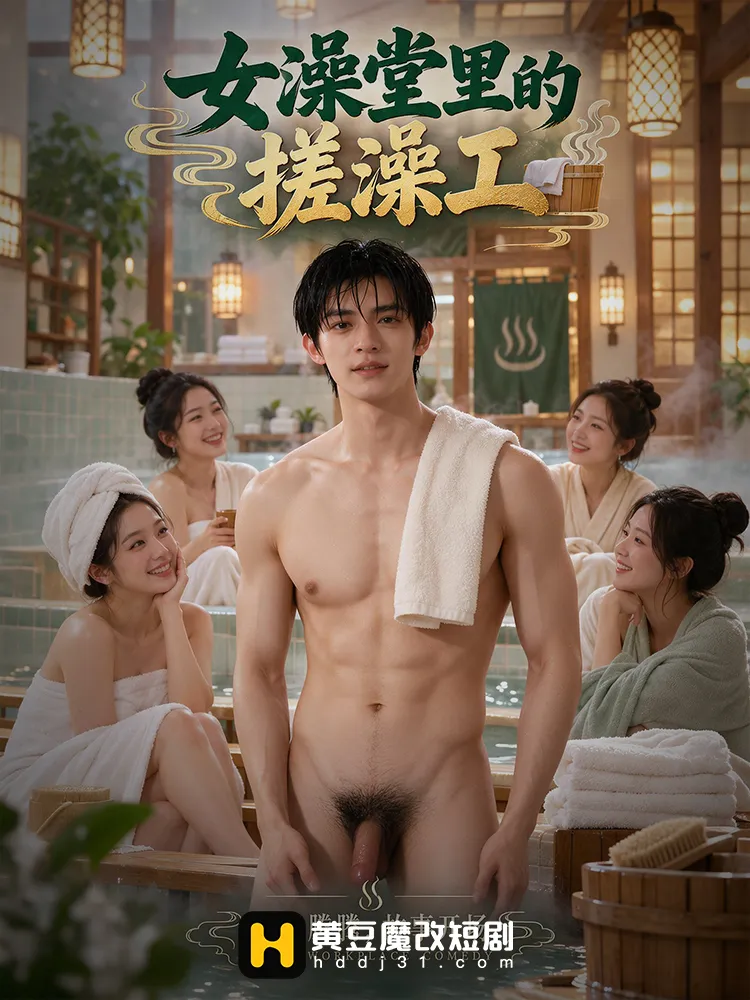 女澡堂里的搓澡工